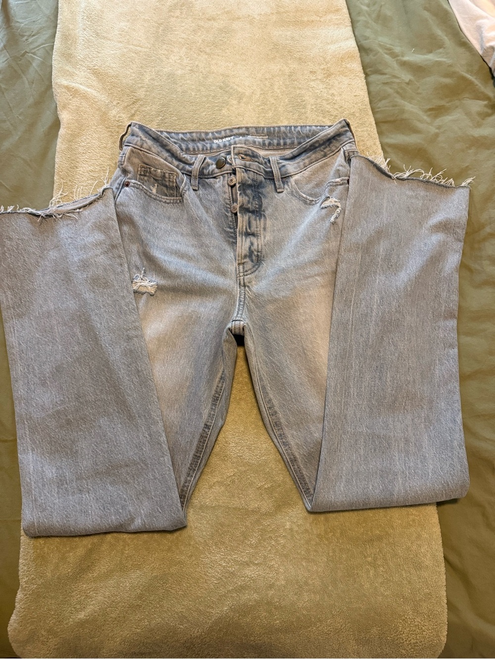 Old Navy Light Blue Kicker Bootcut Jeans